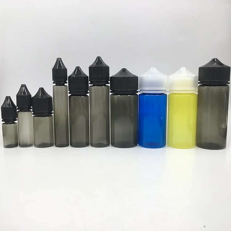 

Pet Plastic 10ml 30 60 Ml 60ml Dropper Ejuice Bottle E Liquid Bottles Juice Empty Vape Eliquid Juce Bottle For E-liquid With Cap, Yellow, purple, clear, red, black,can be customized