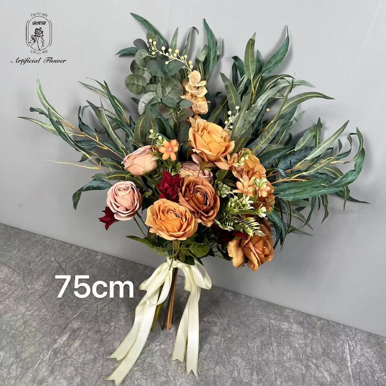 Image of Wedding Decoration Wholesale Bridesmaid Flower Silk Artificial Hydrangea Flower Wedding Holding Bride Bouquet