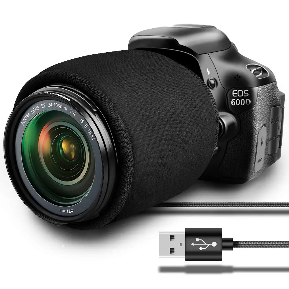 

Dew Heater Strap for Telescopes, Camera DSLR Lens, Telescope Eyepieces USB battery heat