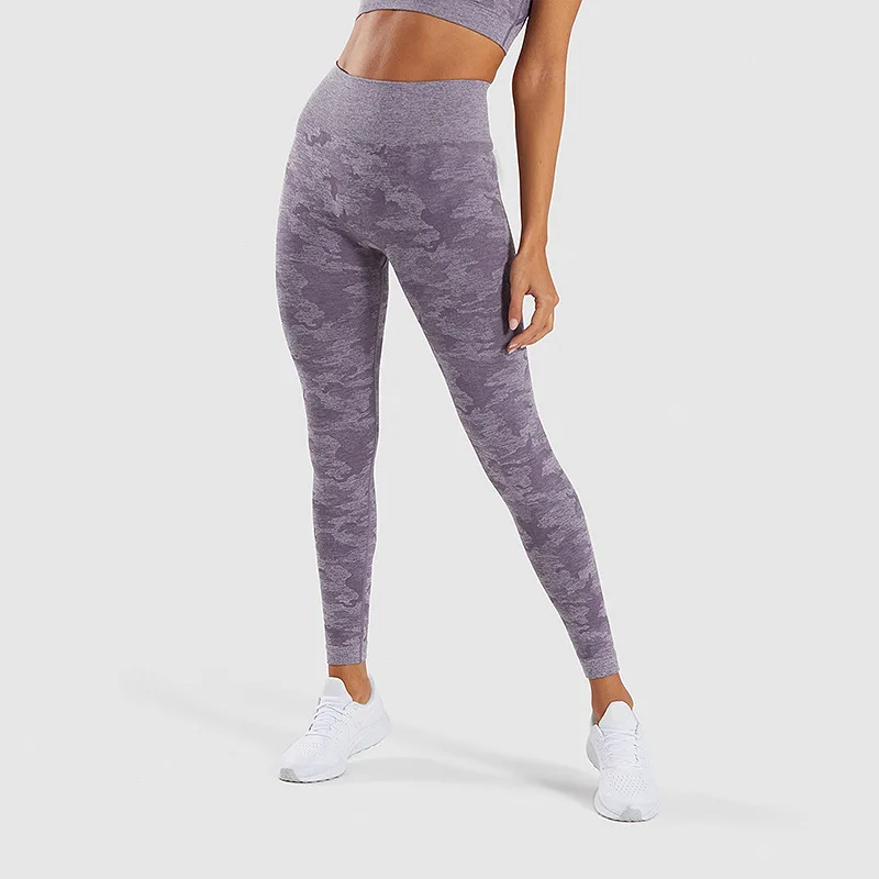 OEM Wholesale High Waisted Leggings Seamless High Elastic Leggings Custom Yoga Sportswear Work Out Leggings
