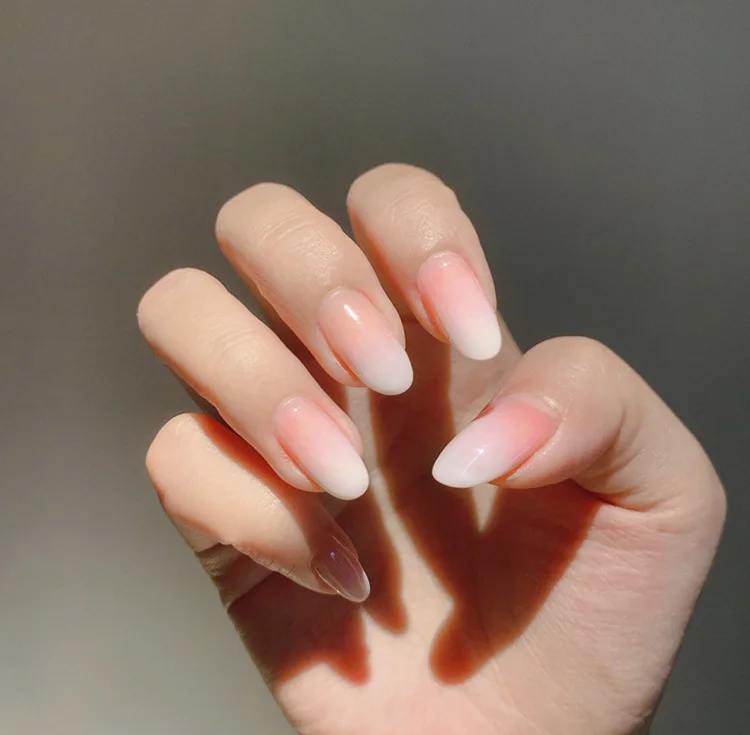 

Eco-friendly full cover nails tips press-on nails