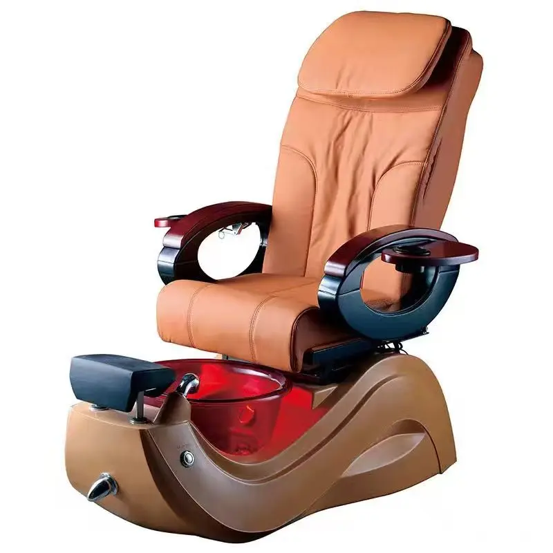 Pink Nail Salon Furniture Massage Foot Spa Manicure Chair Pedicure