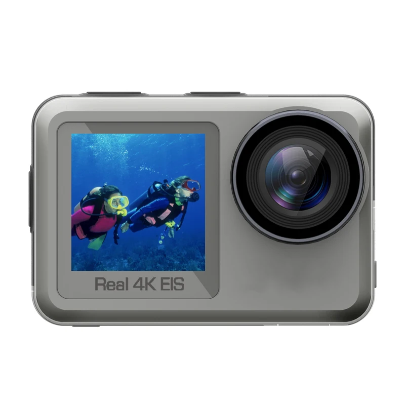 

HDKing latest dual screen & anti-shake real 4k body waterproof action camera