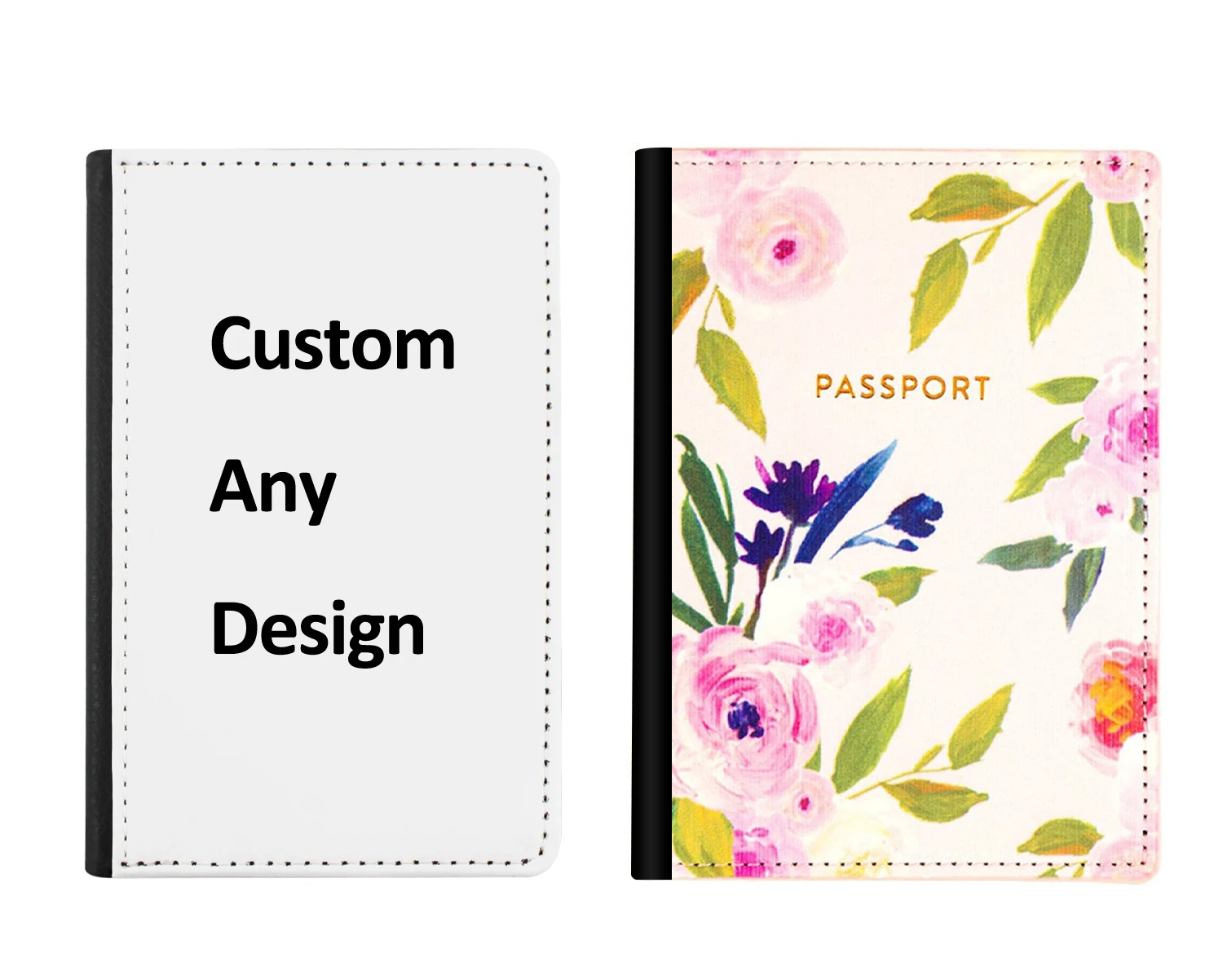 

Sublimation Passport Cover Blanks,XINGE Custom Design Color PU Leather Sublimation Passport Holders, Black,red,pink,green,rose red,purple