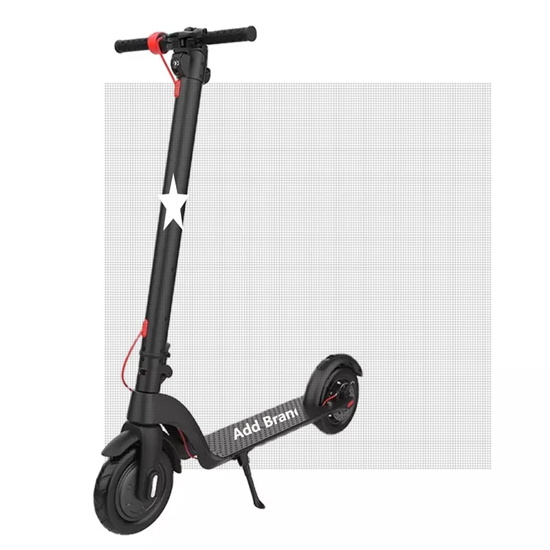 

X7 Adult Portable Folding 2 Two Wheels Electric Kick Scooter LCD Display Powerful Electric Scooters