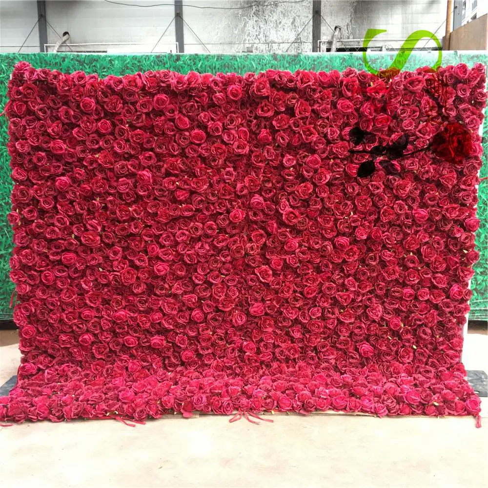 

SPR Roll style fabric back Factory Wholesale Colorful Wedding Stage Silk Artificial Wisteria Flower for Party Home Garden Decor, White