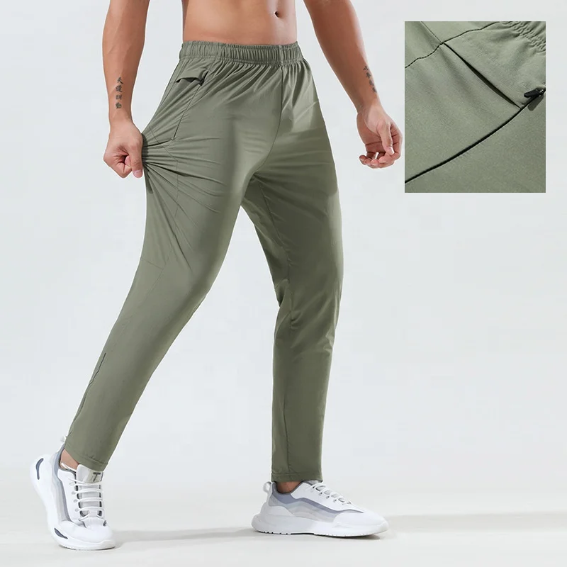 

Wholesale Blank Hombre Spring Gym Sports Jogger Pants Quick Dry Stretchy Track Fitness Sweat Workout Pants, 2 color options