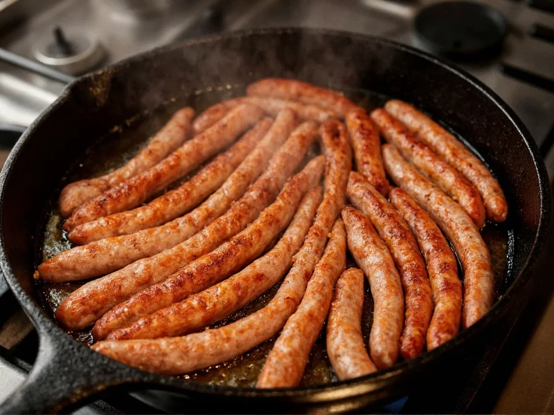 Perfect Sausage Cooking Temperatures: Safe & Juicy Results