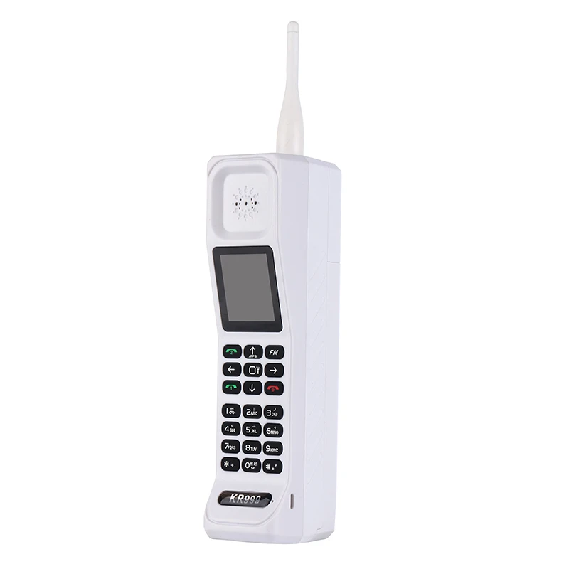 

KR999 Ready stock 1.8 inch power bank retro long standby brick mobile phone