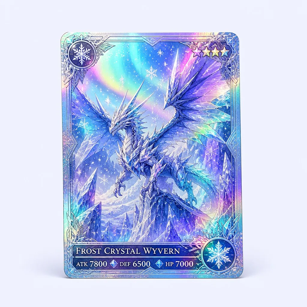 Frost Crystal Wyvern Trading Card