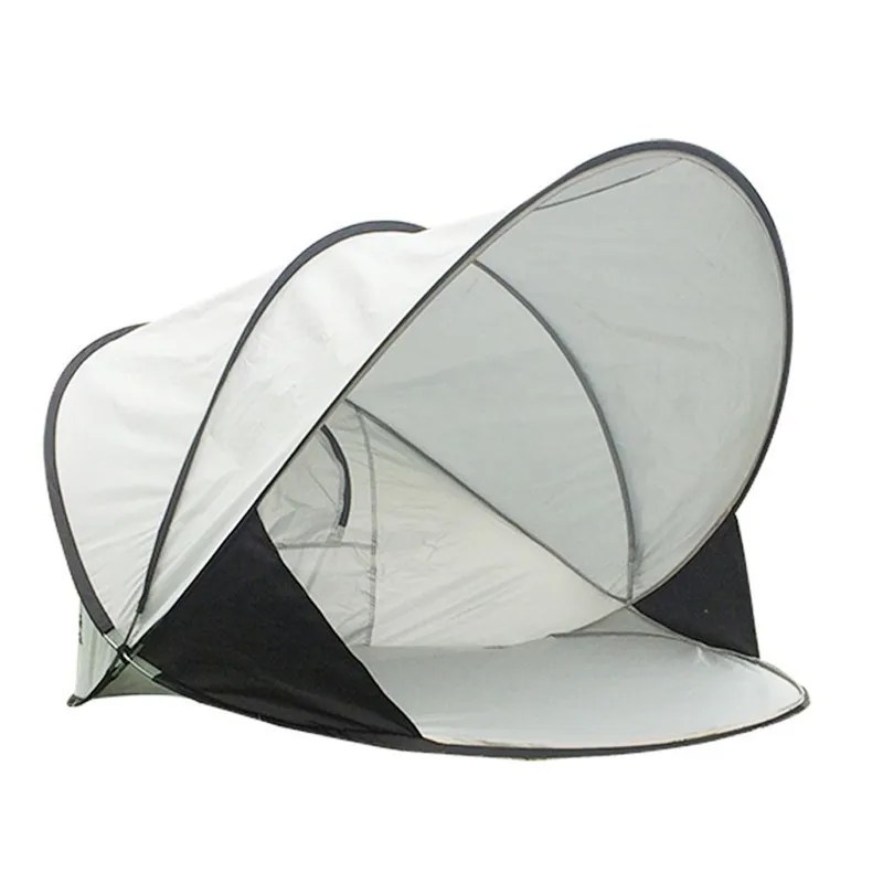

Hot Sale Design Quick Pop Up Open Style Portable Outdoor Camping Sun Shelte Beach Tent, White