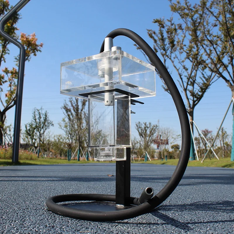 

H38cm custom made portable hookah shisha khalil acrylic hookah narguile, Clear water container