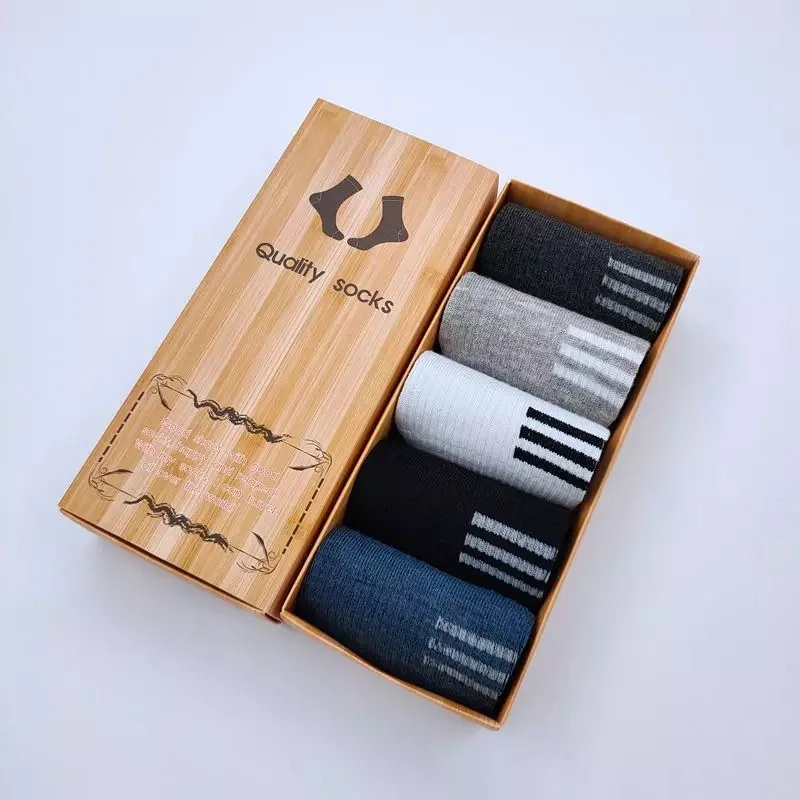 

SHANXIN new style high quality box set trendy winter mens socks cotton