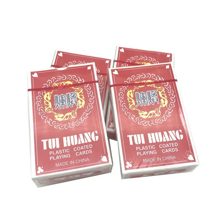 

China Supplier 100% plastic playing cards for casino, Blue