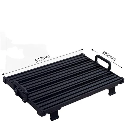 

Amazon hot sales Customized Aluminum Alloy Guitar Effect Pedal board, Any color