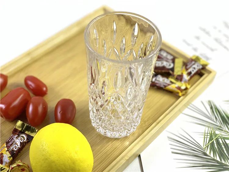Elegant Crystal Wine Glass Stemless Personalized Decorative Wine Glasses