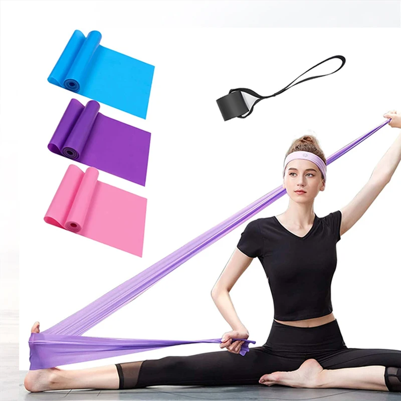 

A One Amazon Wholesale Unisex TPE Resistance Tablet Strength Training Stretching Yoga Elastic Band, Customized color