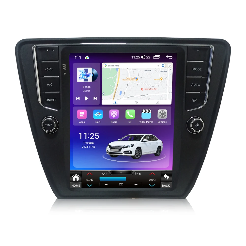 

Mekede TS series IPS touch screen car stereo audio for Skoda Octavia 2013-2015 voice control car dvd players wireless