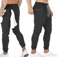 

Casual Gym Workout Track Pants Comfortable Slim Fit Tapered mens Sweatpants with Pockets