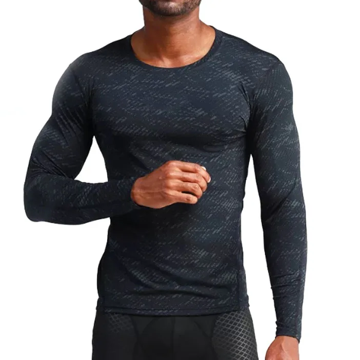 

2021 mens gym clothes long sleeve sportswear t shirt latest t shirt designs for men