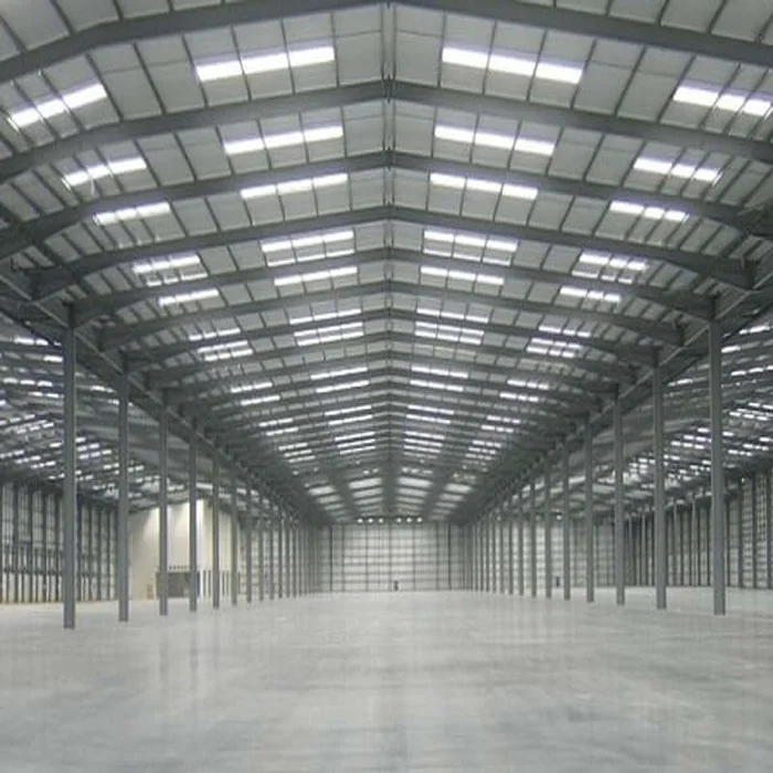 
Ghana Industrial Building Light prefabricated metal barn warehouse 