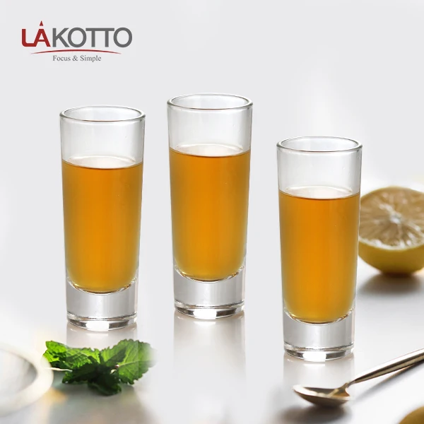 High Quality 60ml Shot Glass 2 Oz Bullet Wholesale Custom Shot Glasses For Home Restaurant.bar