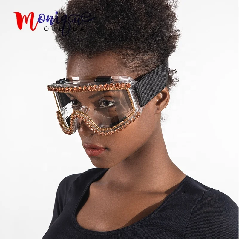 

2021 new clear glasses vintage oversize fashion eyeglasses woman sunglasses rhinestone shades eye protection, As pictures shows