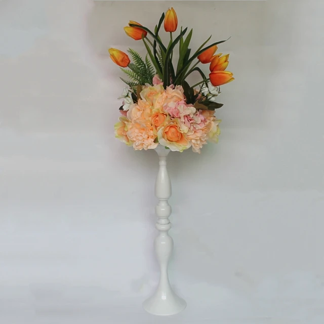 

Free shipping )White Wedding centerpieces decorative mental candelabra wedding centerp ieces sunyu2325, Gold/sliver mental