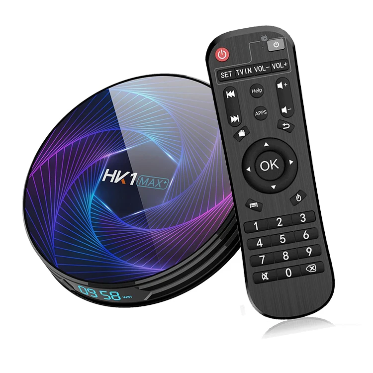 

HK1 MAX Plus Smart TV Box Android 9.0 RK3368PRO Set Top Box 4+64G with Reseller Set Top TV Box