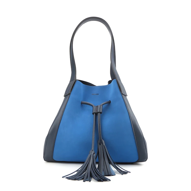 

#10378 Tax Free Myanmar maker latest fashion faux suede leather drawstring ladies hand bags luxury designers handbags for women, As the photo,various color available