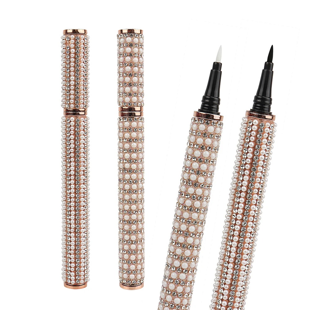 

Pearl diamond Eyeliner Pencil Lash Glue Eyelash Adhesive Liquid Magic Eye Liner Pen