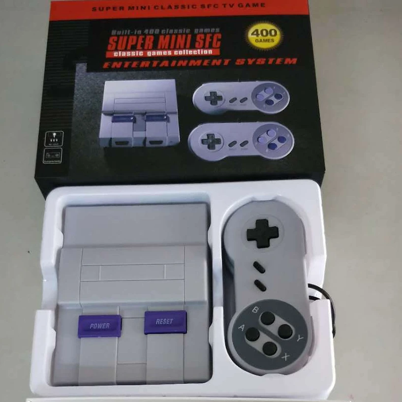 

2020 Mini TV Game Console 8 Bit Retro Video Game Console 400 660 Classic Games Handheld Gaming Player, Grey