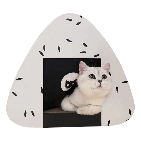 

2021New Luxury Cat Toys Bed Scratching Posts for Cats Cat Scratching Board Pet House Sharpening Claws, White