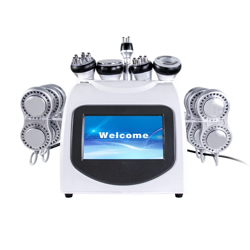 

80KHz ultrasonic cavitation machine with BIO cavitation slimming machine ultrasonic cavitation machine 6 in 1