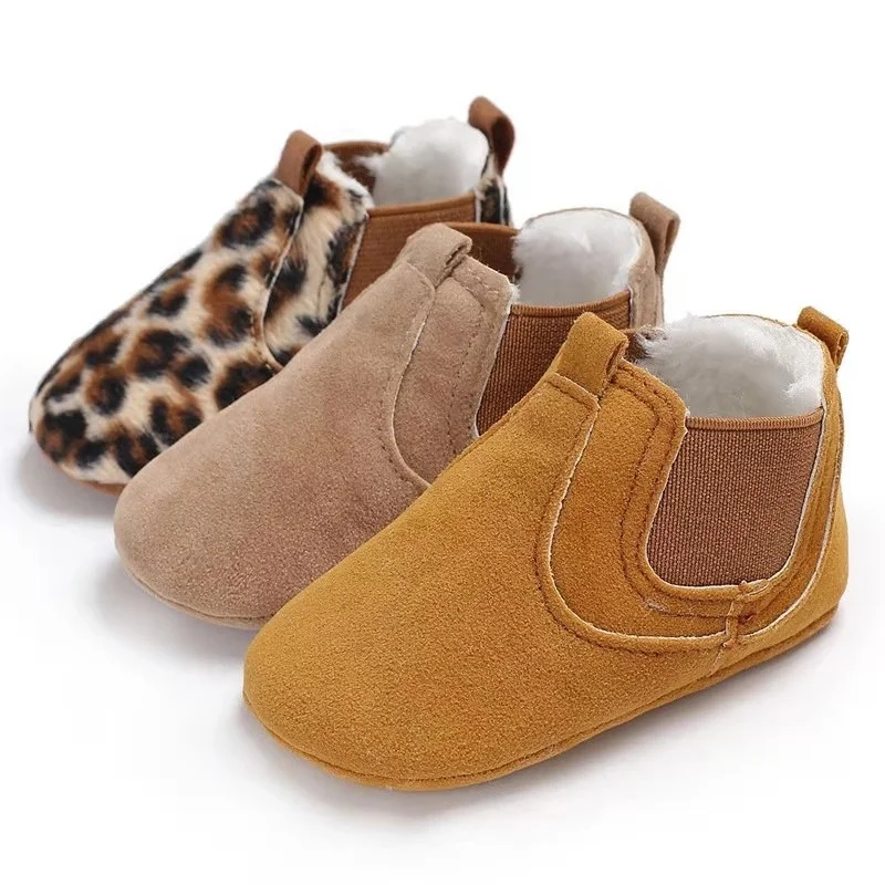 

Rubber Sole Brown Kids Toddler Baby Winter Kid Chelsea Boots For Boys