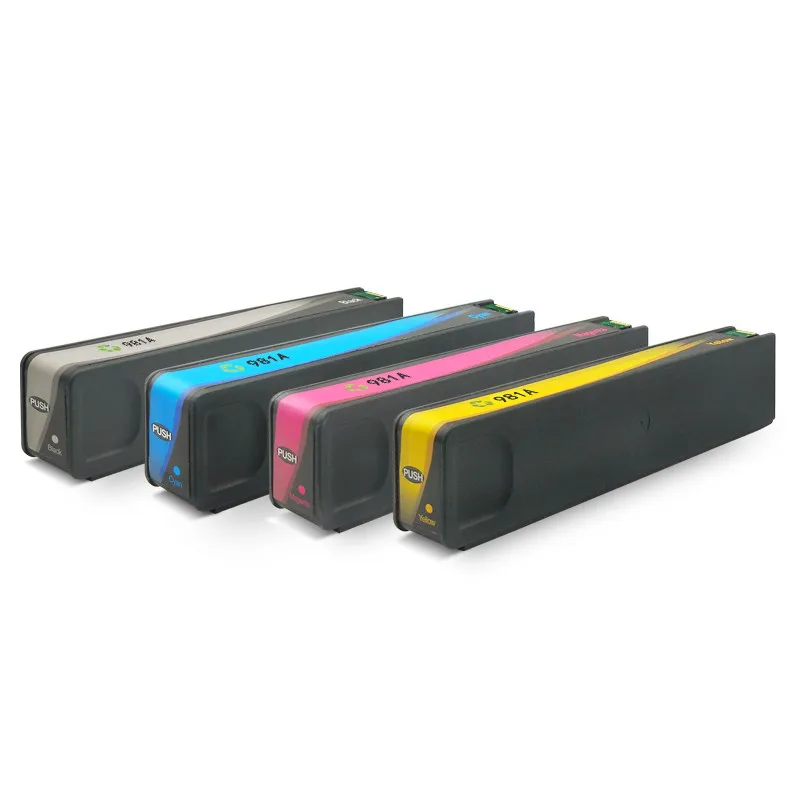 

Ocinkjet Ink Cartridge Printing Test for HP 981A Full with Ink for HP Pagewide 586 556xh/dn MFP 586dn/f/z MFP E58650dn(na)