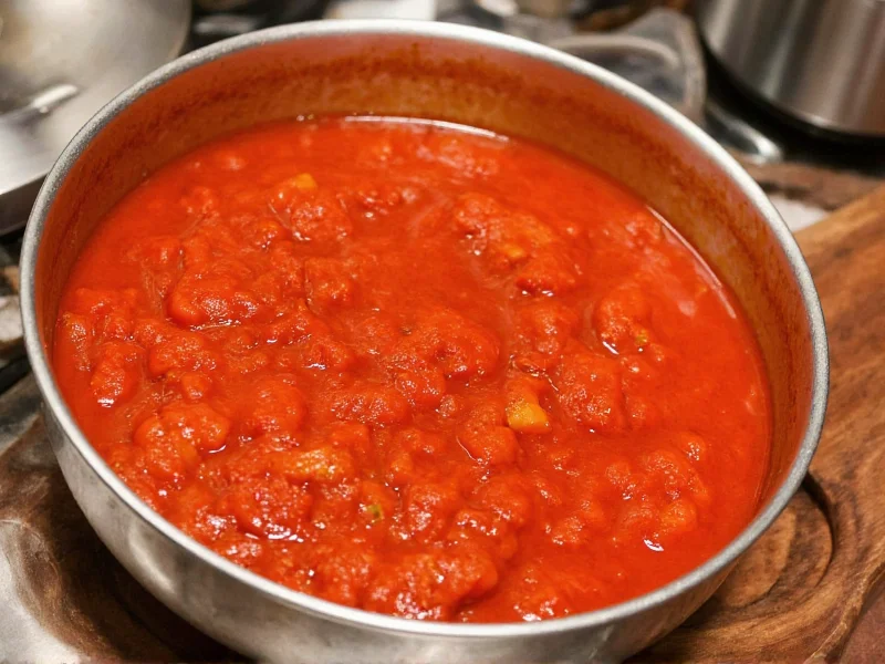 homemade red sauce