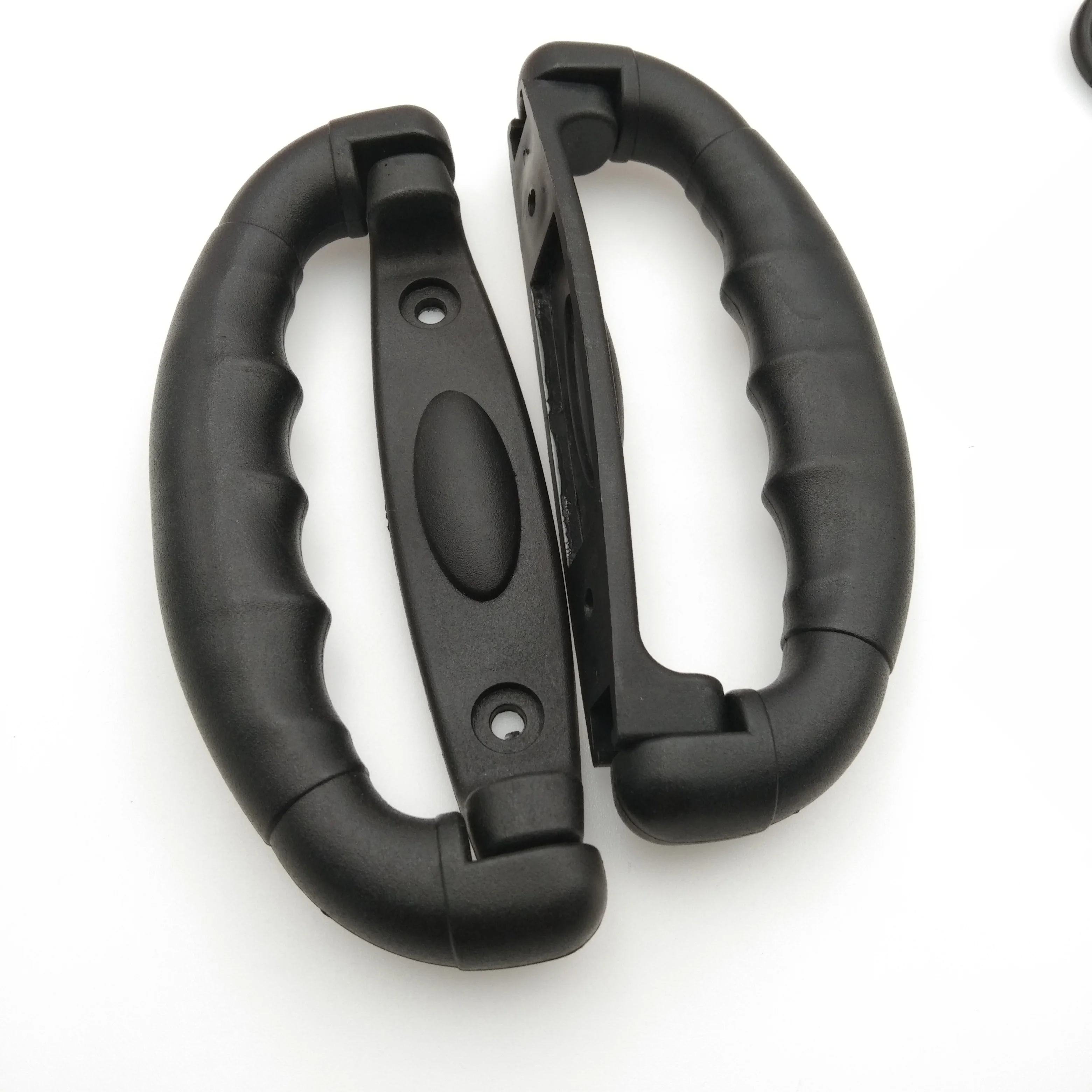 

black plastic case handles customized leather case handles