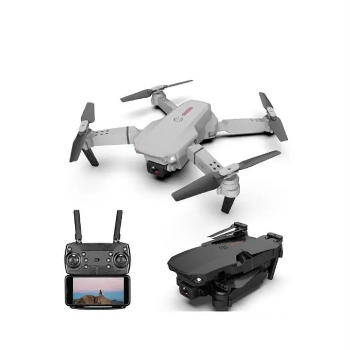 

WiFi FPV E88 Drone with Dual 4K HD Camera and Wide-Angle Live Video Drone Mini E88