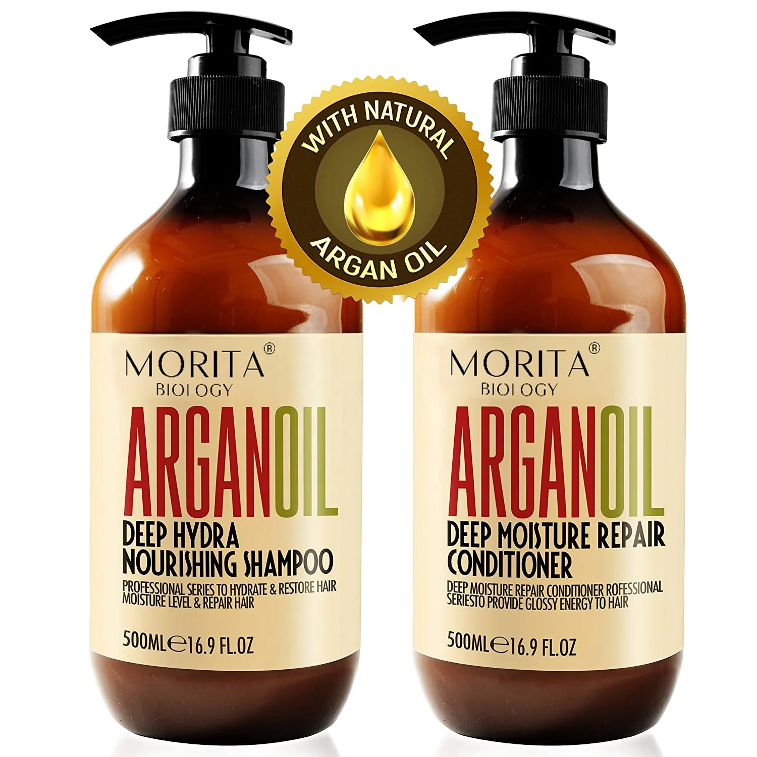 

Factory Price Argan Oil Deep Hydra Nourishing Shampoo Moisture Repair Conditioner Korean Sulfate Free Shampoo of Low Price