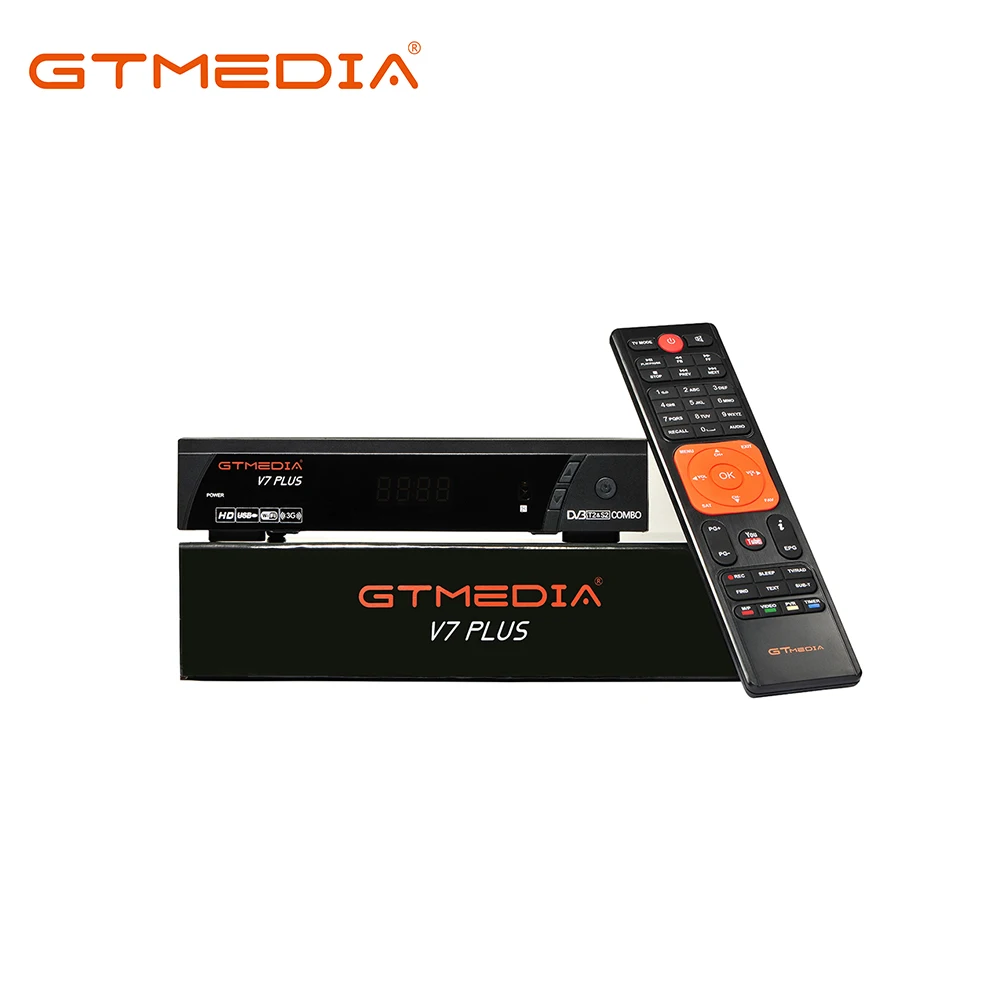 GTMedia V7 Plus DVB-S2/T2 Combo Wholesale Best FTA Digital Satellite Receiver HD TV Decoder Satellite TV Box