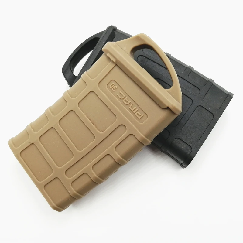 

Four Color Fast Magazine Silicone Rubber Holster Grip Sleeve, .223 5.56 Mag Assist Magazine Protector suit M4/M16 AR15, Black/tan/army green, etc