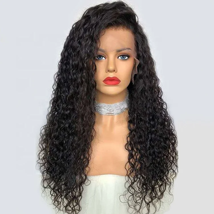 

HD Lace Human Virgin Raw Cambodian Hair Lace Front Wigs With Bleached Knots