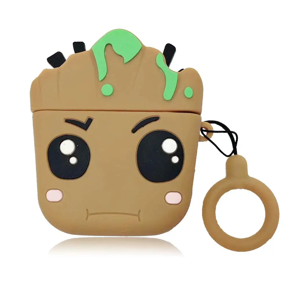 

3D Hero Cartoon Groot Silicone Case For Airpod Pro Cover For Airpods 3
