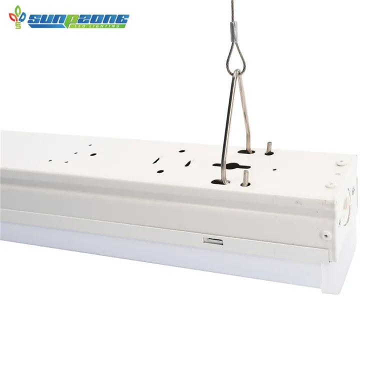 

USA warehouse shipment 4ft Dimmable Led Batten Light Warehouse Office 38W Linear Strip Light Fixture