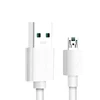 white PVC heavy duty 30cm micro usb cable for charging