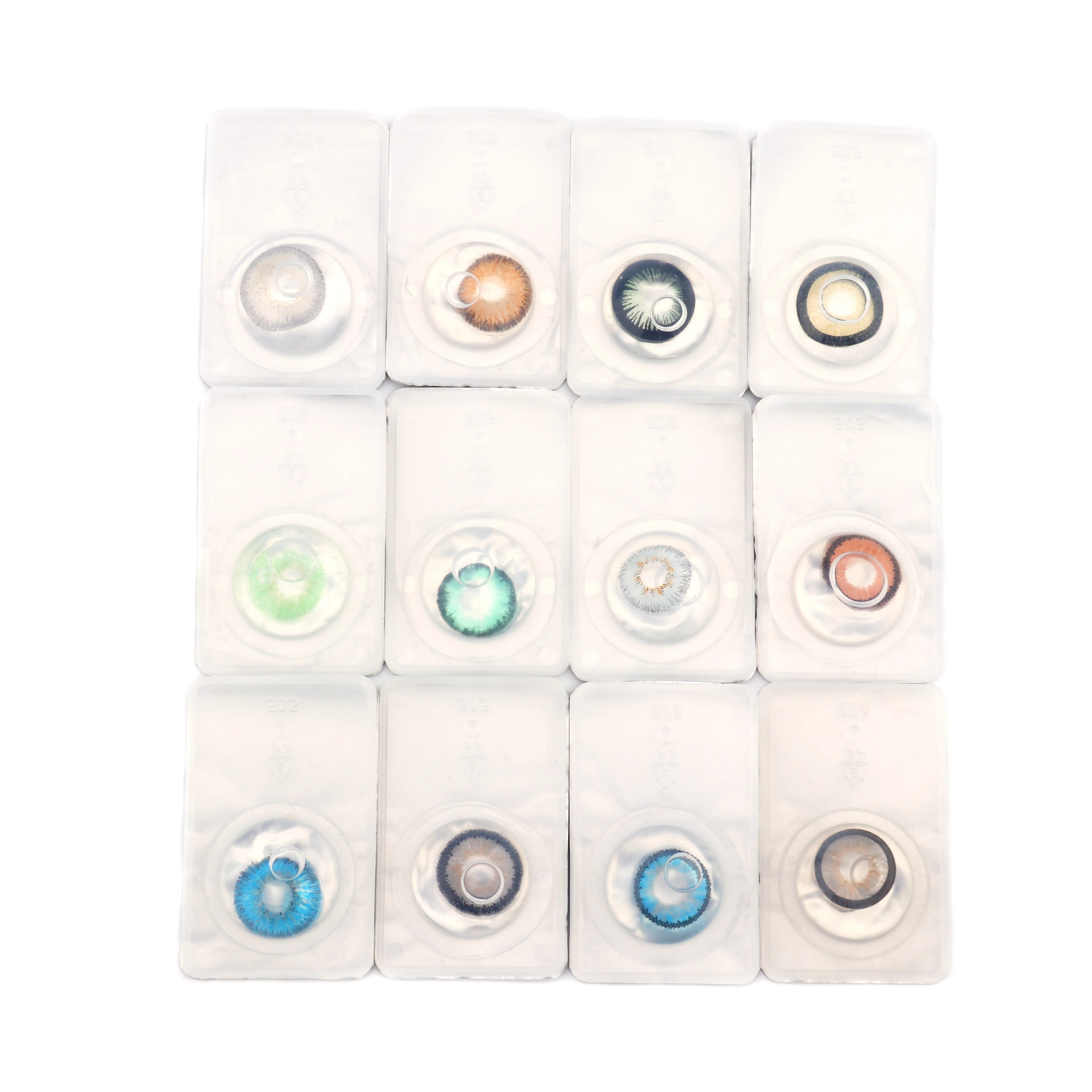 

2021 Hot Sale Fresh Color Yearly Wholesale Colored Contact Lens Soft Colored Circle Eye Contact Lenses Magic GAN Picture, Multi