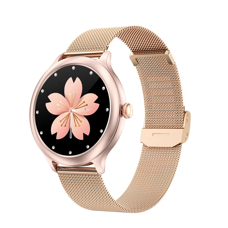 

Free Shipping 1 Sample OK Bracelet Waterproof Band Smart Watch Women Girl Fashion Design Fitness Magnetic Charging Smartwatch