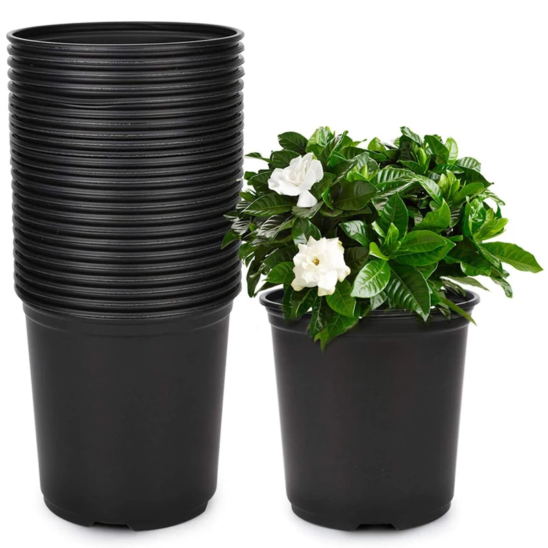 

2022 Self Watering Balcony Flower Pot Garden Plastic Planter Nursery Pots for Home Decor, Customized color