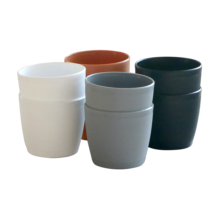 
Manufacture 10 inch cheap large plastic plant pots for home garden decoration 